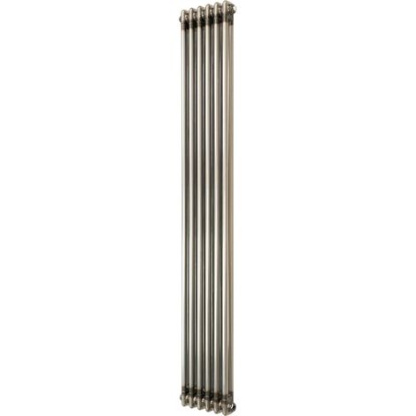 Traditional 2 Column Radiator - 1800 x 290mm - Raw Metal