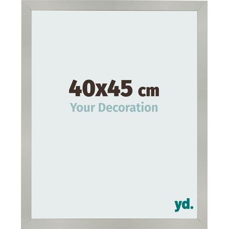 yd. - Cadre photo 40x45 - Argent Mat - MDF - Bologna (1/5)