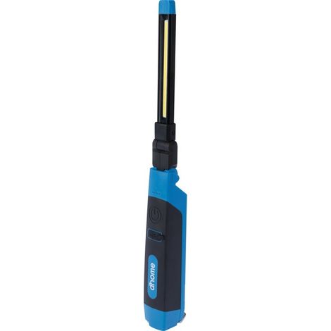 Baladeuse de chantier LED 5 W – Flux lumineux 500 lm – Température 5000 K – IP54 résistante à l'eau – Autonomie 12h en mode 50% – Dhome (1/7)