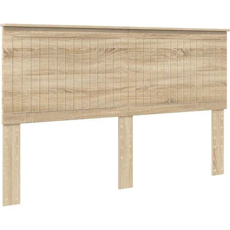 Maison Exclusive - Tête de lit Chêne Sonoma 160 cm Bois d'ingénierie (1/5)