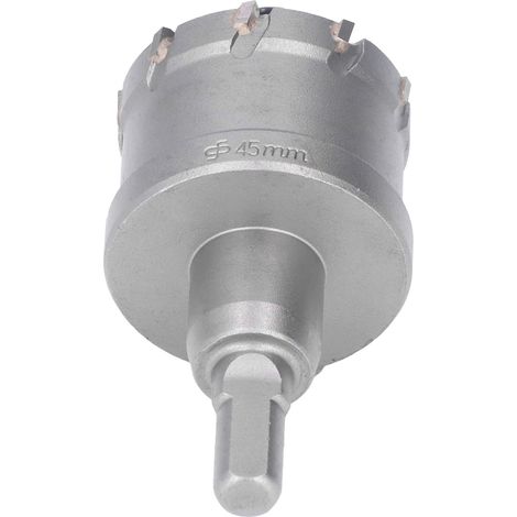 Foret cloche en carbure TCT pour métal et bois, 45 mm / 1,77 po (1/5)