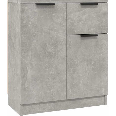 Maison Exclusive - Credenza Grigio Cemento 60x30x70 cm in Legno Multistrato (1/5)