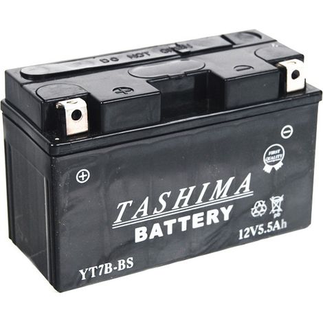 Batterie Plomb étanche Sans Entretien 12v, 6a. L: 150, L: 65, H: 93mm, + à Gauche Pour Scooter, Motos, Quads. (livrée Avec Acide