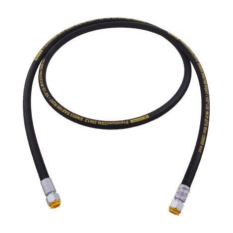 Tubo idraulico 275 bar filettatura M22x1,5 dritto L-3000mm DN12-2SN (AA-13-3000 P11P11) 27,5MPa Waryński (1/2)