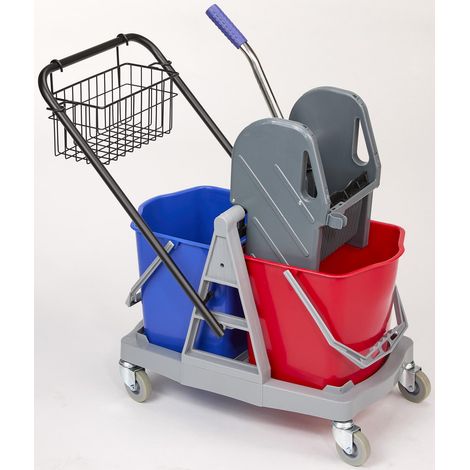 Carro de limpieza nolle double capacidad 30 litros