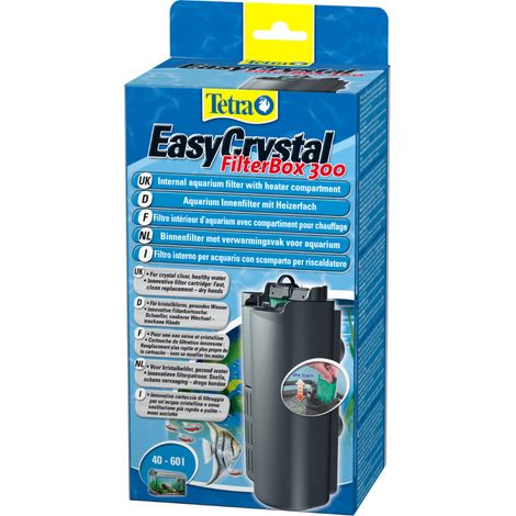 Tetra EasyCrystal FilterBox 300 filtro negro acuario 40-60L