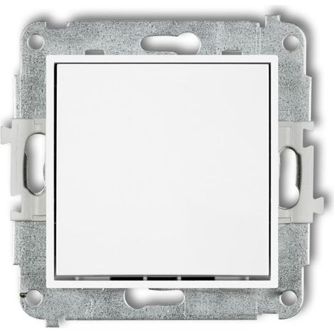 Karlik Mini blanc - interrupteur unipolaire - MWP-1