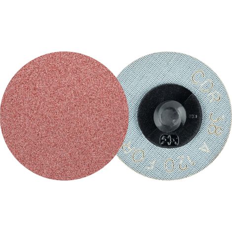 PFERD TOOLS COMBIDISC Korund Schleifblatt CDR Ø 38 mm A120 FORTE für hohen Abtrag 100 Stk (1/5)