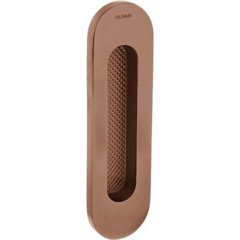 Poignée de porte coulissante Vico Cuivre mat - D109RS (1/2)