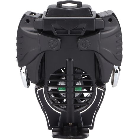 Kit de refroidissement pour téléphone portable avec ventilateur et gâchettes pour manette de jeu : radiateurs silencieux pour téléphone portable avec poignées actives pour les jeux de survie PUBG.