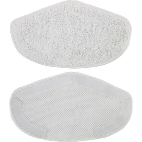 Lingette Microfibre - Pour Nettoyeur Vapeur - Sols Durs Parquet Carrelage Marbre - Lot De 8 (1/4)