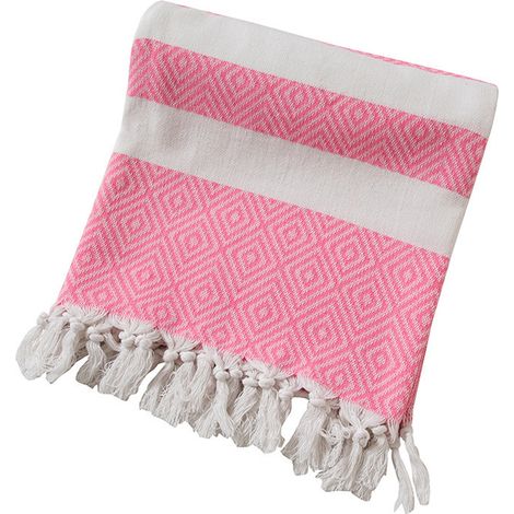 1 Serviette de plage, 180 x 100 cm, coton peigné, absorbante, ultra-légère, pour plage/hammam/sauna/pique-nique (1/5)