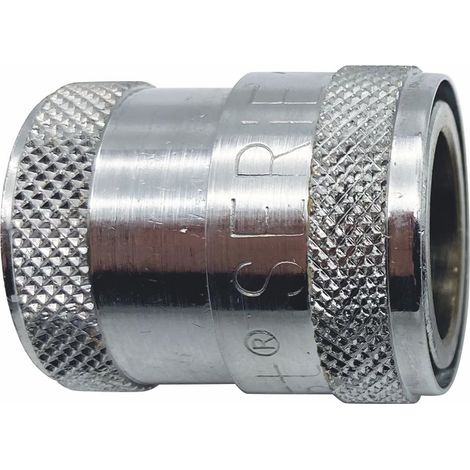 Raccord de tuyau souple RS PRO Laiton chromé, dia.interne 11mm ( Prix pour 1 )