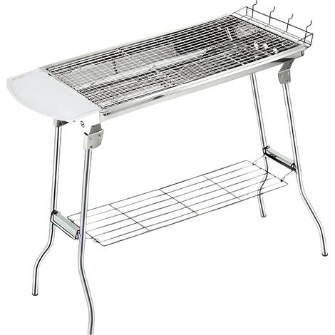 Herzberg HG-8112: barbecue con borsa per il trasporto