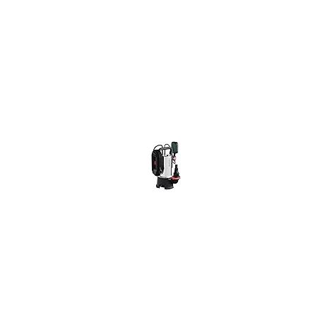 metabo Bomba sumergible para aguas residuales SP 220‑35 S Inox - 790 W, 22.000 l/h, altura de extracción de 8 m, hasta 35 mm de tamaño de grano, interruptor de flotador regulable en altura, conexión