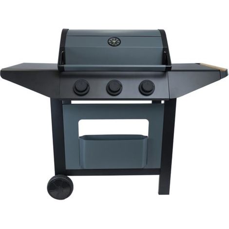 Barbecue a gas a 3 fuochi su supporto - AM253T - Cook'in Garden