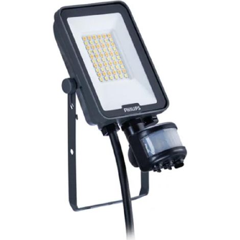Philips proiettore led bvp167 led24/830/840/865dob 20w swb sensore 2400lm