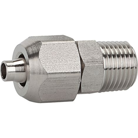 Riegler Gerade Einschraubverschraubung R 3/8 a., Schlauch 10/8, ES 1.4404 (1/3)