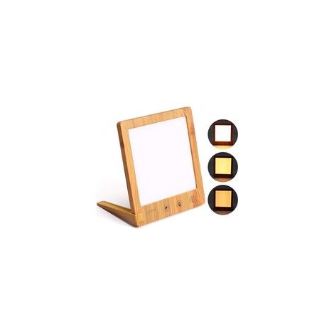 Lampe de luminothérapie 10 000 lux, LED sans UV, 3 modes de lumière (blanc chaud/froid, naturel), minuterie intégrée, commande tactile – idéale pour maison et bureau (1/5)