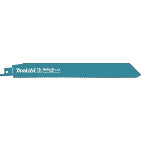 MAKITA B-43175 Sierra de sable 225mm para metal 14/18TPI 5pcs (1/5)