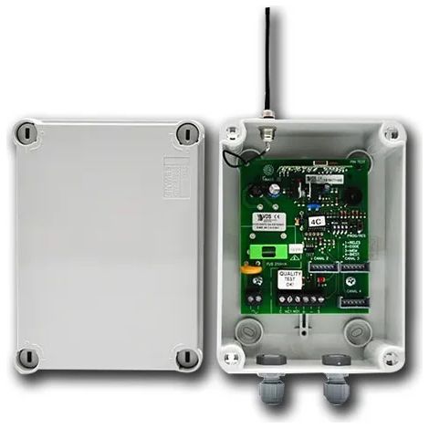 vds récepteur extérieur à 4 canaux 433mhz rolling code 230v smr220c4 e001