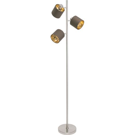 Naeve MARON Lampadaire multi-bras marron 3xE14 (1/5)