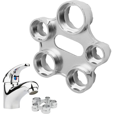 Mousseur Clé de montage Clé de montage pour robinet M16/M18/M20/M22/M24/M28 Remplacement de l'aérateur de robinet Tamis Aérateur Clé Outil (1/5)