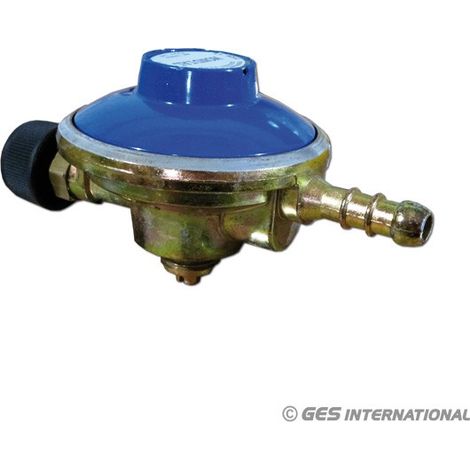 Regolatore GPL con rubinetto 30mbar taratura fissa