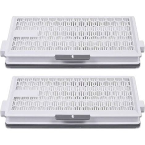 Filtre Aspirateur Air Clean Plus 50 pour Miele Complete C3 Powerline S8340 Filtre d\\'aspirateur, Air Clean SF-HA 50 pour Complete C2 C3 Compact C1 C2, lot de 2 (1/5)
