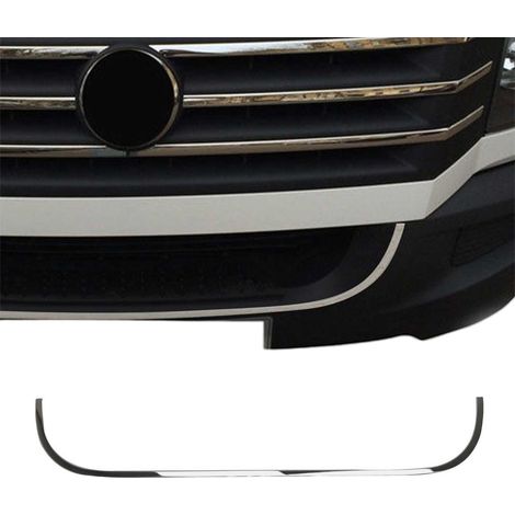 Moulure de Grille de Calandre Compatible avec VW Crafter 2012-2017, Garniture Baguette de Calandre en Acier Inoxydable Argent (1/5)