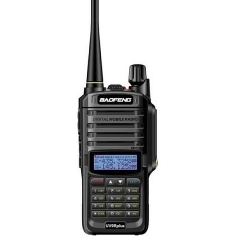 Talkie-Walkie VHF UHF - 2 W - Étanche IP67 - Compatible Signal Numérique - Pour Activités Extérieures Chantiers Hôtels - 1 Pièce (1/4)
