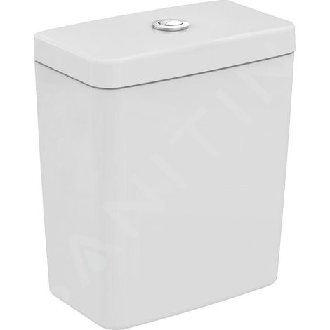 IS Cuvette de chasse d'eau Connect Cube, 6 litres, entrée d'eau en bas, 320x175x380mm, blanc (1/8)