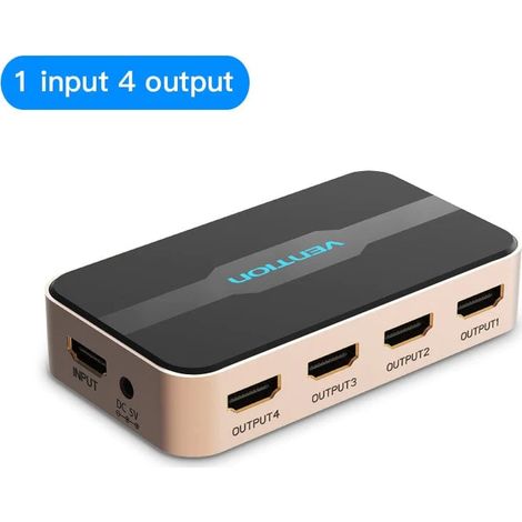 Vention ACCG0-EU/ 4 HDMI Buchsen - HDMI Stecker Duplikator (1/2)