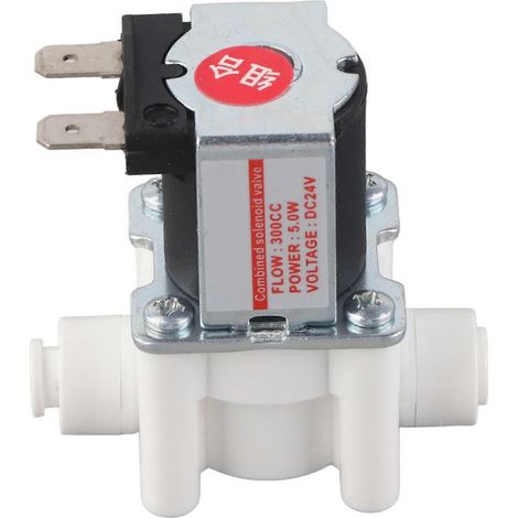 Électrovanne de vidange 24 V normalement fermée, 300 cm3, pour purificateur d'eau (1/5)