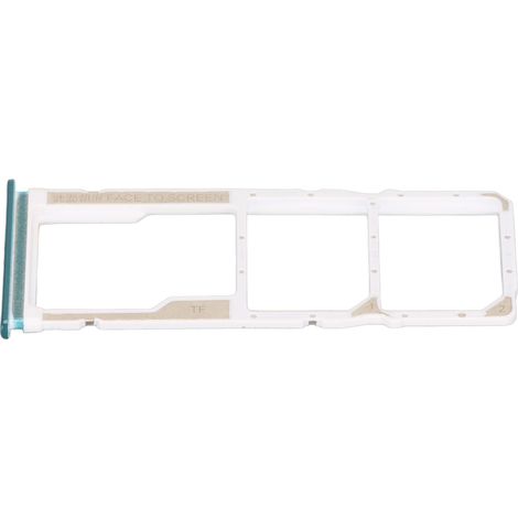 Tiroir de remplacement pour carte SIM et carte mémoire avec outil d'éjection et brosse pour Xiaomi Redmi Note 9 Vert (1/5)