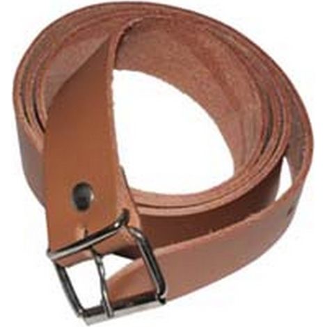 1PZ CINTURA IN CUOIO PER BORSA DA CARPENTIERE - cm.130
