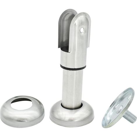 Support de cloison en acier inoxydable pour toilettes et salles bains , surface lisse antirouille ,
