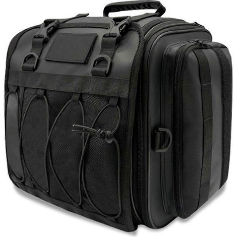 Motorrad-Hecktasche für Outdoor-Aktivitäten, Reisetasche, Aufbewahrungstasche, Werkzeugset, großes Fassungsvermögen, wasserdicht (1/5)