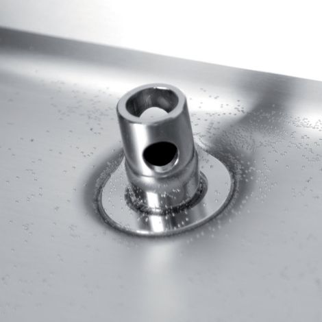 Option: décharge x2 pcs cuvette bruleurs - 4 feux - Diamond