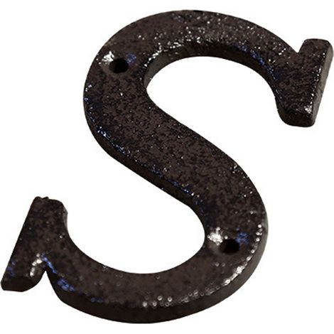 Plaque de Maison en Métal - Modèle Antique avec Numéros 0-9 et Lettres A-Z - Dimensions 7.5x4.5 cm (1/5)