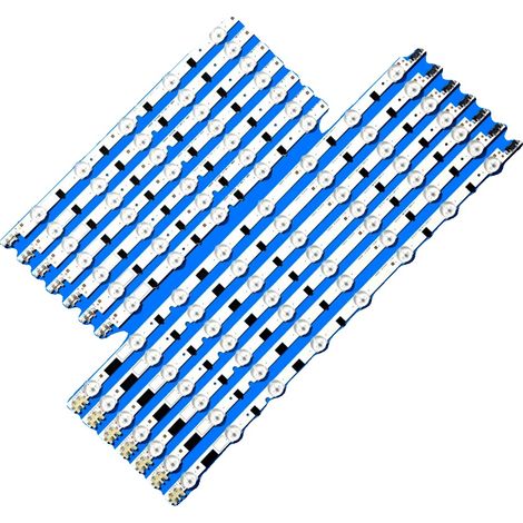 LED-Hintergrundbeleuchtungsstreifen, Länge 802 mm, Spannung 3V, 13 Perlen pro Streifen, Paket mit 14, kompatibel mit mehreren Modellen (1/5)