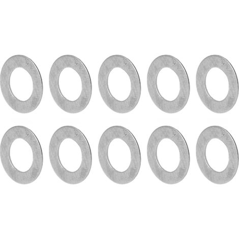 Jeu de 120 rondelles plates, acier inoxydable, diamètre intérieur 4 mm, diamètre extérieur 7 mm, kit de pièces de rechange 4807-0407-0250 (1/5)