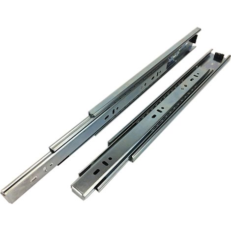 1CP GUIDE A SFERE PER CASSETTI ESTRAZIONE TOTALE lunghezza 450 mm