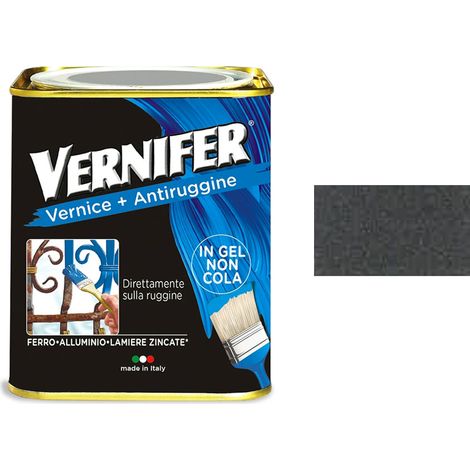Vernifer Antiruggine colore Grafite Metallizzato ml.750