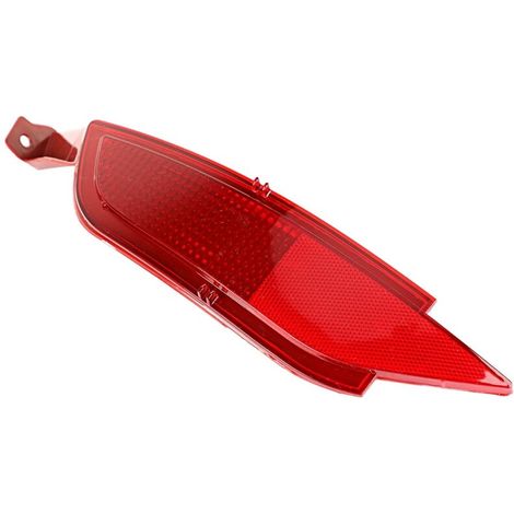 Luz de marcha atrás impermeable 1552734, luz de parachoques trasero, carcasa roja de alto brillo, resistente a los golpes, para repuesto de coche FORD FIESTA MK7 2008-2016 -Crezuo