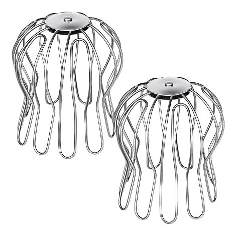 Crapaudine de Gouttière 2 Pièces Crapaudine Alliage D'aluminium 90-110 mm (1/5)