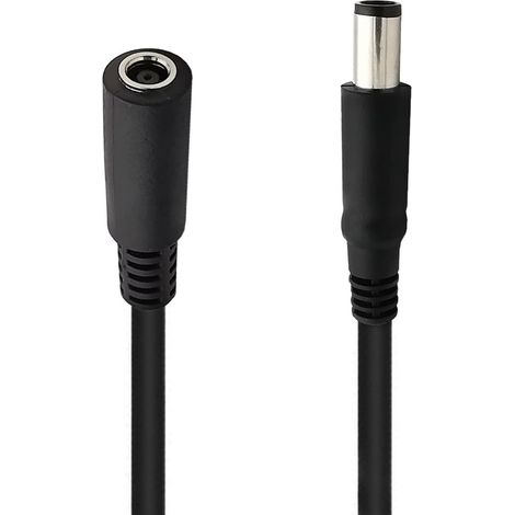 Câble d'extension adaptateur CC 4,5 mm vers 7,4 mm, prise jack 4,5 x 3,0 mm femelle vers embout mâle 7,4 x 5,0 mm pour ordinateur portable (1/5)