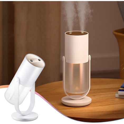 Humidificateur d'aromathérapie à brumisation rotative, humidificateur portable USB pour voiture, humidificateur de bureau, lampe d'aromathérapie (1/5)