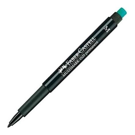 Faber - castell marqueur permanent multimark pointe moyenne noir -10 unitÉs-