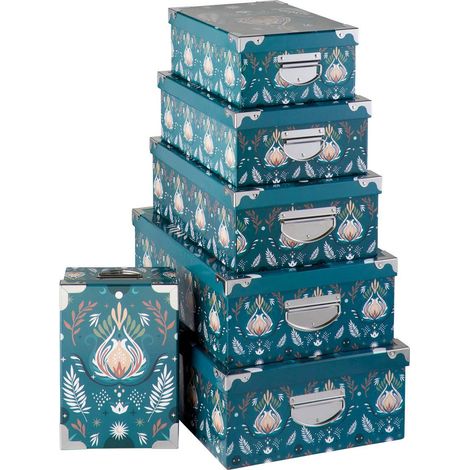 6 scatole blu box 48x33,5 cm - 5five (1/5)